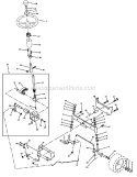 Page D Diagram and Parts List for WE13T38D  Weed Eater Lawn Tractor